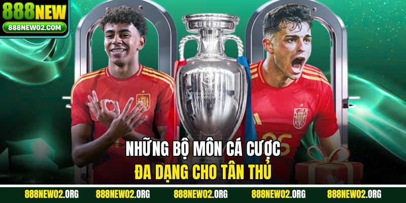 Những bộ môn cá cược đa dạng cho tân thủ